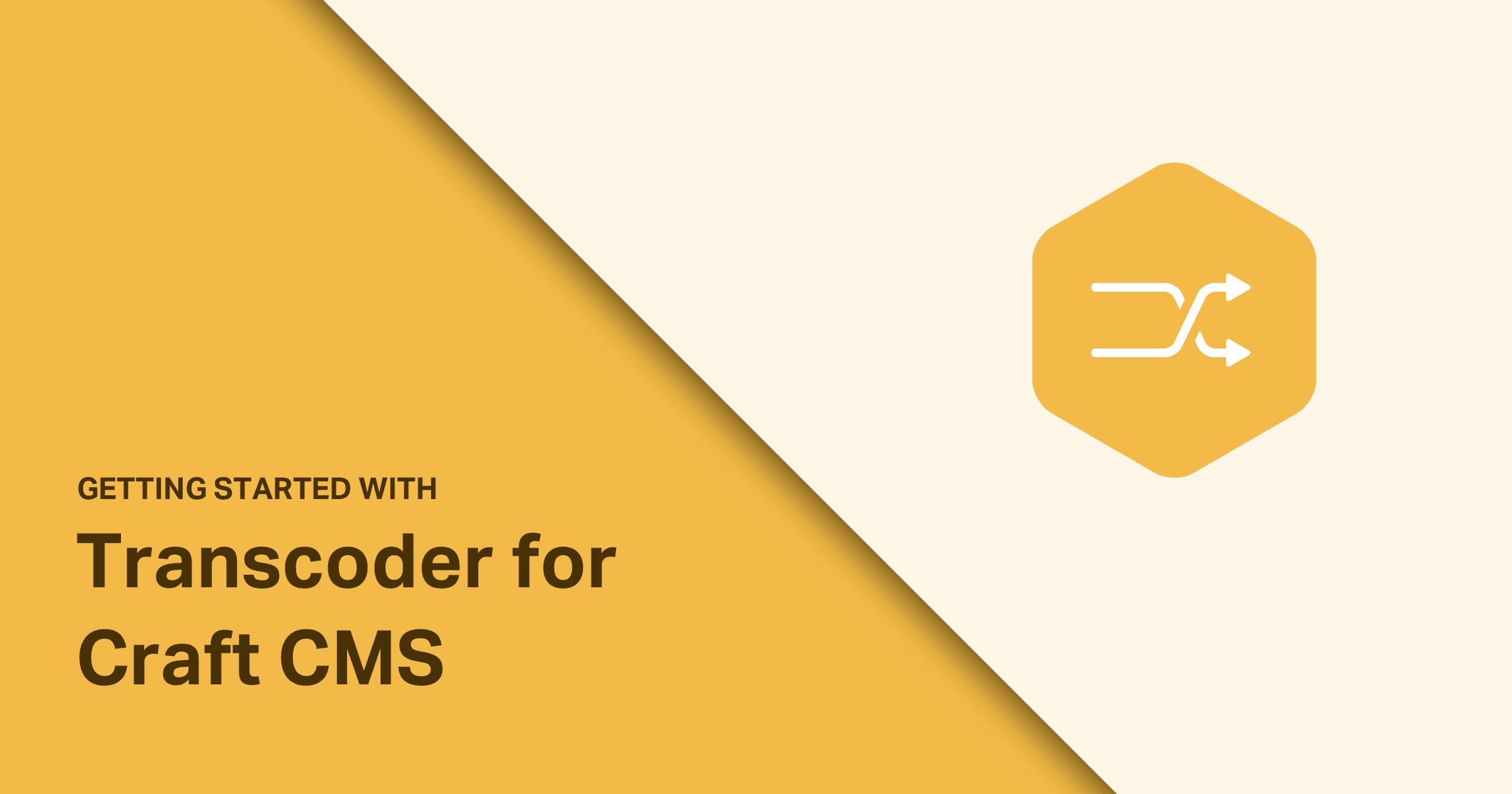 Getting started with Transcoder for Craft CMS