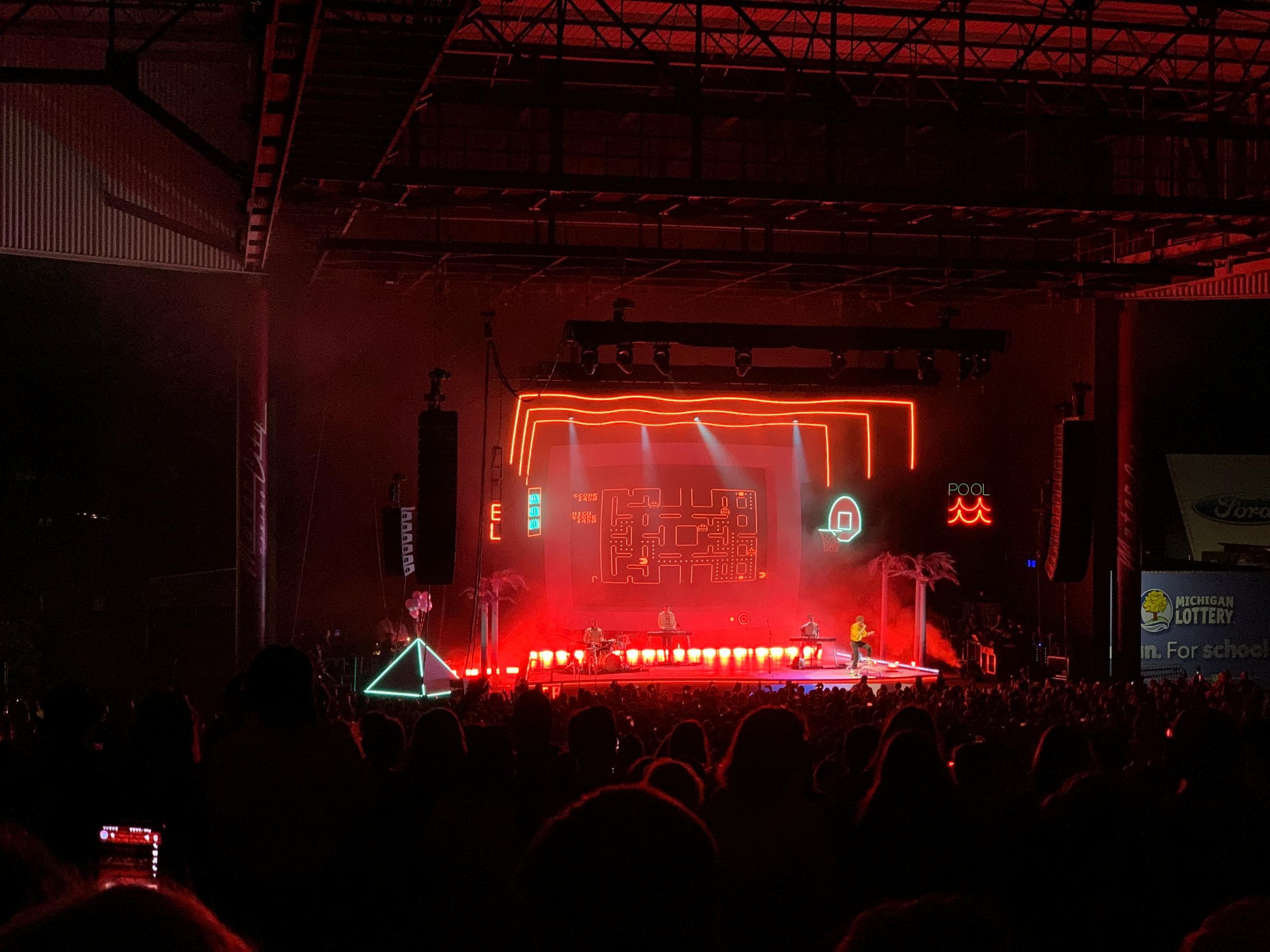 Glass Animals at Michigan Lottery Amphitheater