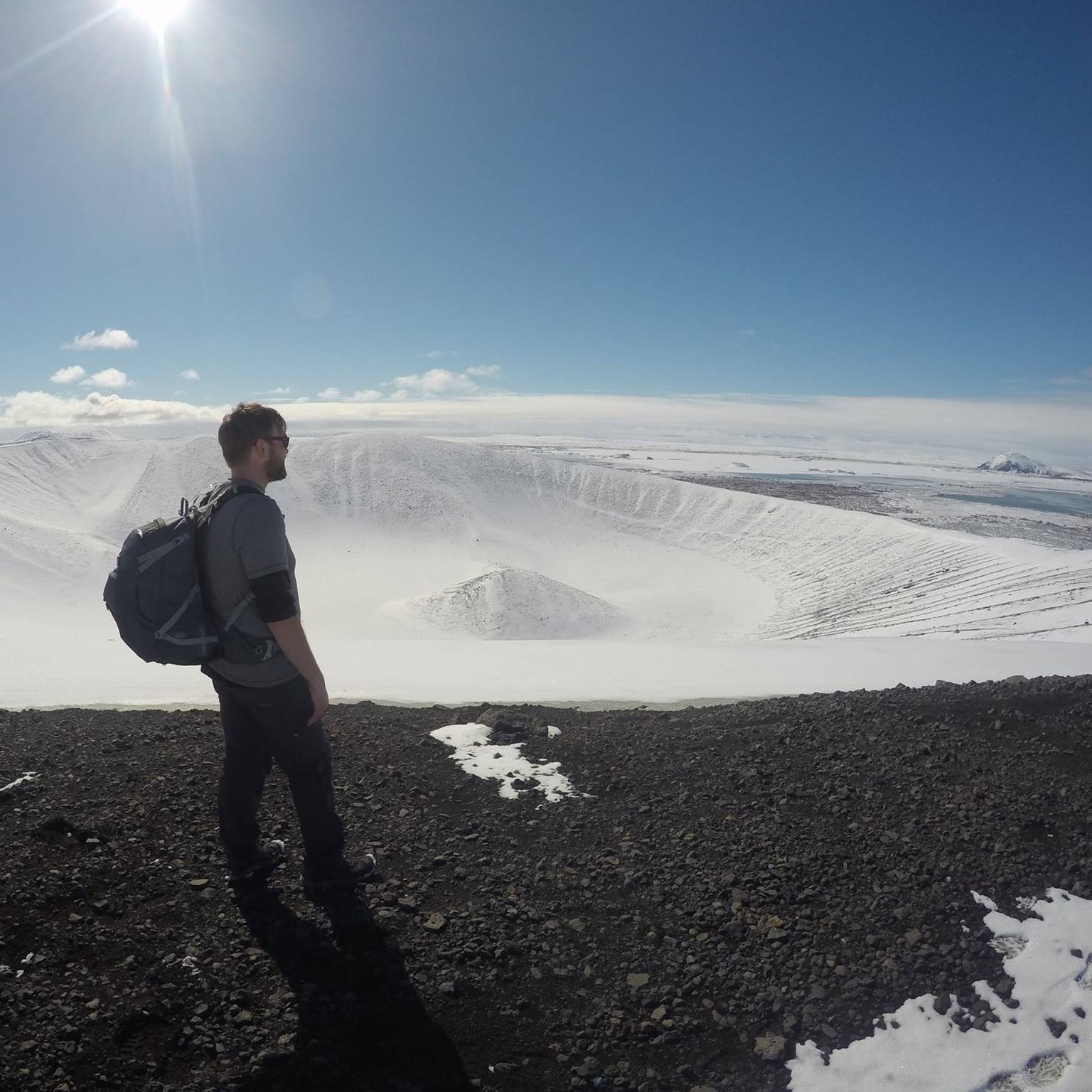 Bryan Dugan in Iceland